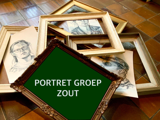 10-29 april – ‘In de lijsten van Herman’ expositie portretgroep ZOUT dagelijks 11-16 uur